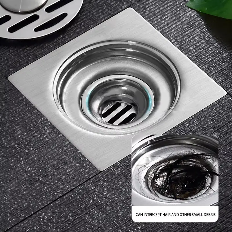 OEM Factory Stainless Steel Floor Drain Hardware (5)