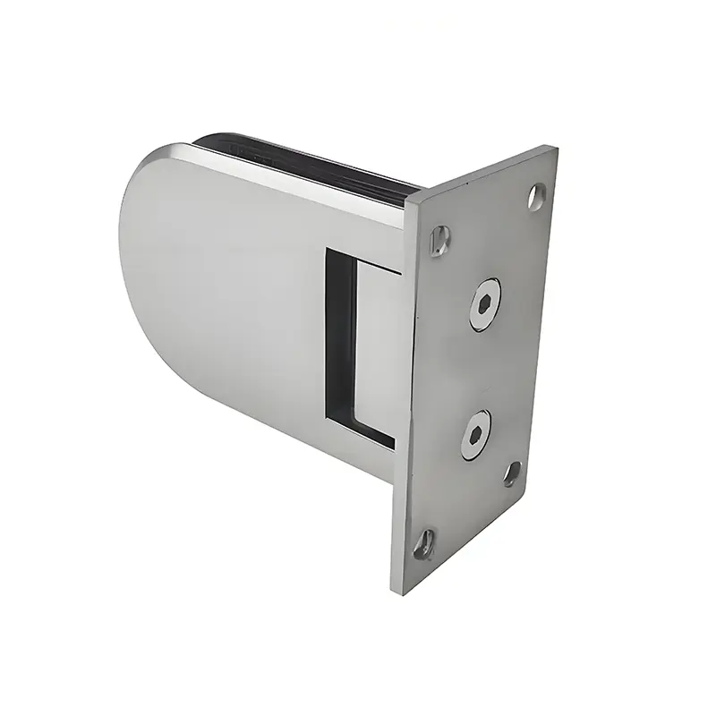 Custom Long Semicircular 90° Double Side Bathroom Glass Clamp Shower Bevel OEM Factory (4).jpg