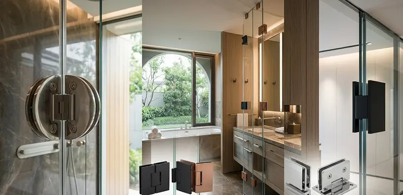 The Minimalist Move: Semicircular and Beveled Edge Hinges for Sleek Bathrooms
