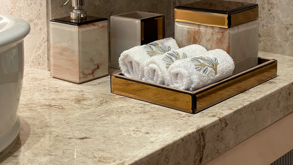 Final Touches with Towel Rings