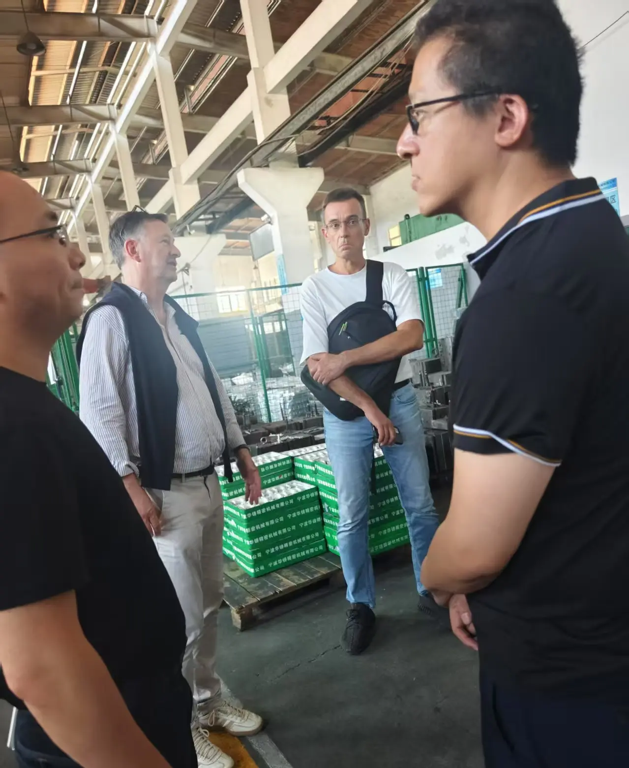 Global Partners Visit Ningbo Huazhu-A Leading OEM Shower Hinge Manufacturer