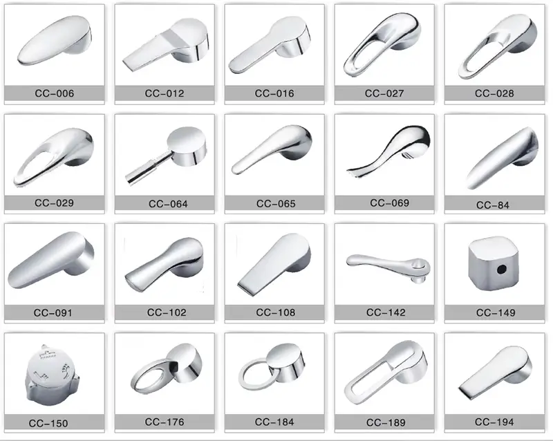 OEM Factory Zinc Alloy Faucet Handle Hardware (2)