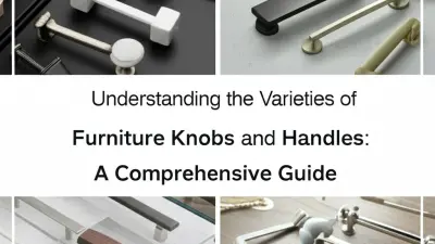 Understanding the Varieties of Furniture Knobs and Handles: A Comprehensive Guide