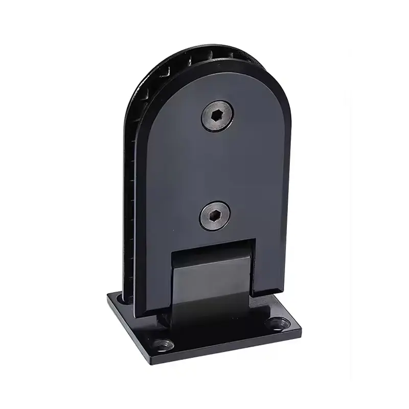 Custom Long Semicircular 90° Double Side Bathroom Glass Clamp Shower Bevel OEM Factory (2).jpg