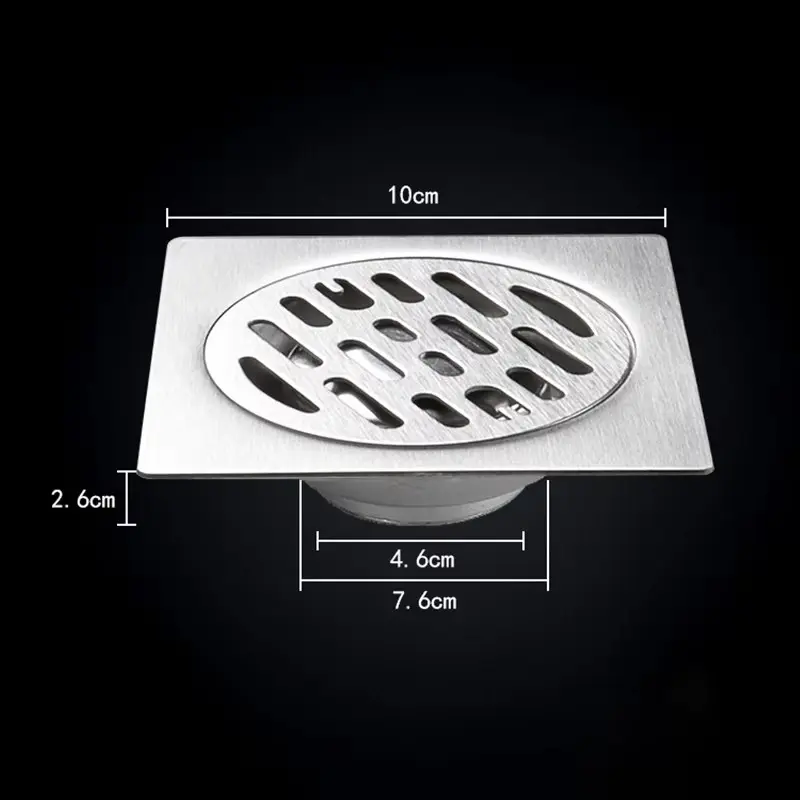 OEM Factory Stainless Steel Floor Drain Hardware (4)