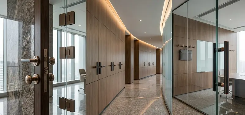 The Shift Toward Minimalist Lever Designs in Commercial Office Developmen