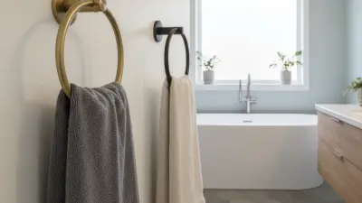 How to Choose the Perfect Towel Ring for Your Bathroom Decor