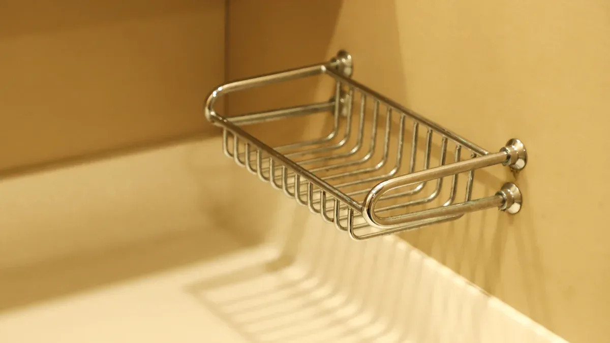 Practical Functionality and Versatility of a Stainless Steel Soap Basket