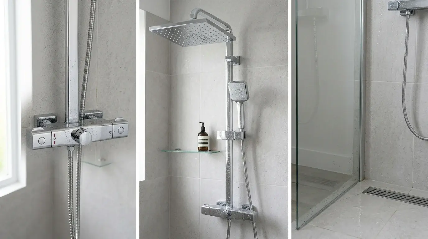 How to Identify High-Quality Zinc Alloy vs. Stainless Steel Shower Fittings