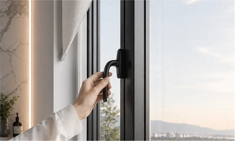 Powder Coating Innovation: Enhancing the Durability of Aluminum Window Handles